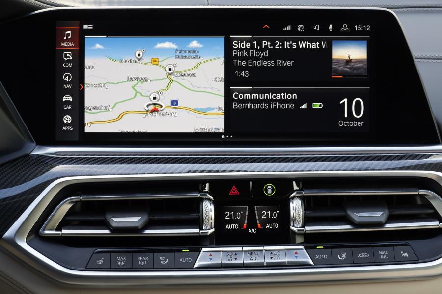 Детали интерьера BMW X6 M50i (G06) 2019 года  (WW) (фото 153 из 180)